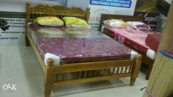 Queen size Kadasal cot teak wood