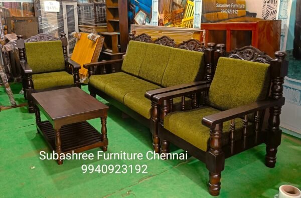 Elephant legs sofa with flat handle antique design