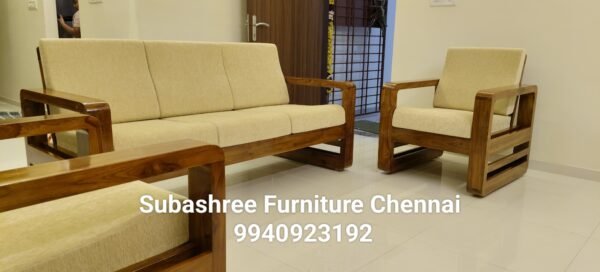 Rich look sofa set teakwood